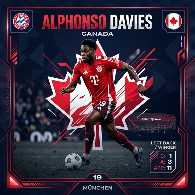 Alphonso Davies — Canada World Cup 2026